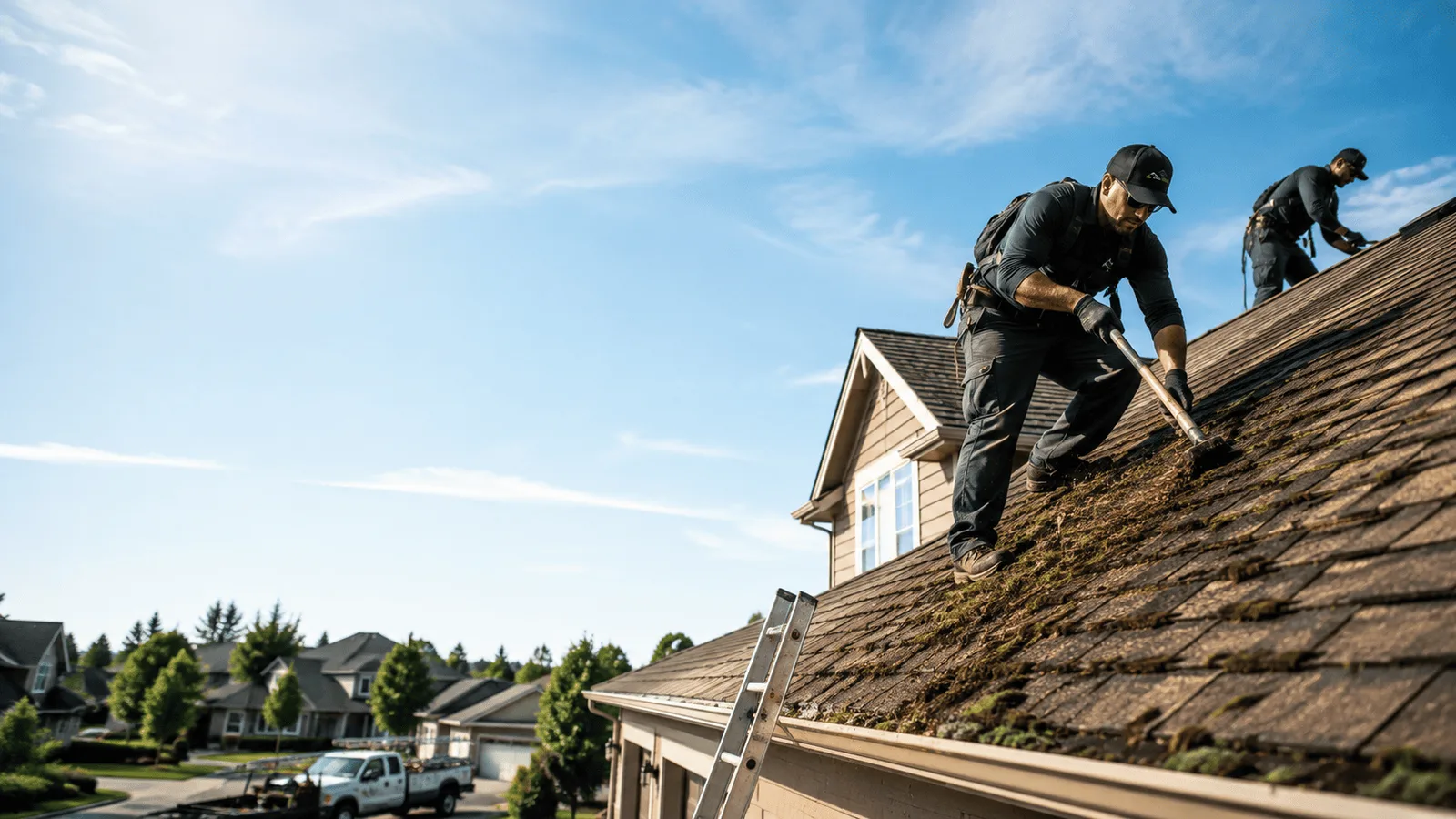 Roof Moss Removal in Summerfield, TX near me